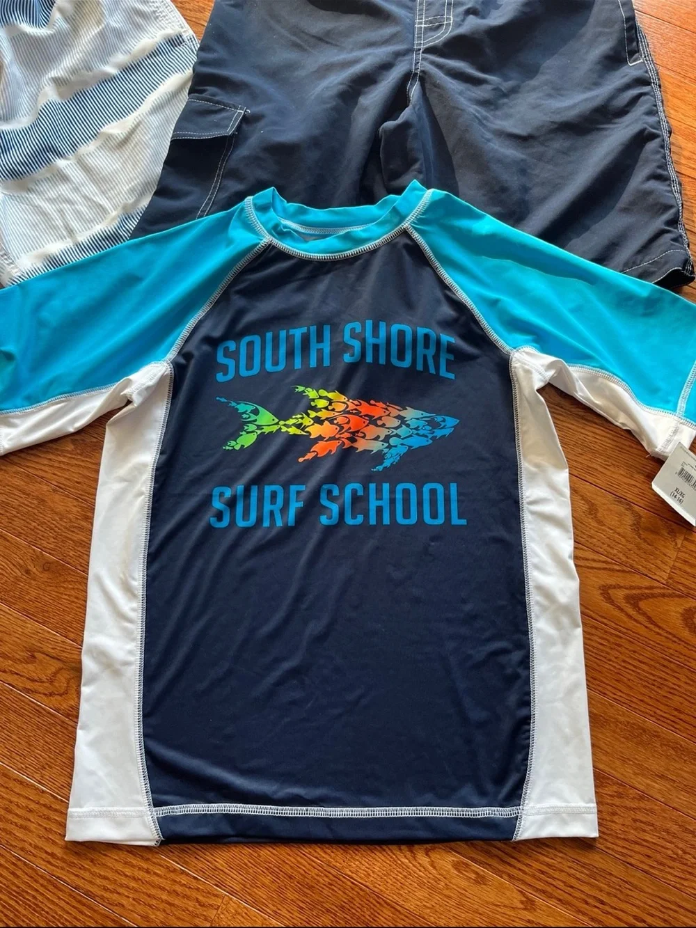 Boys swim trunks and tops new with tag